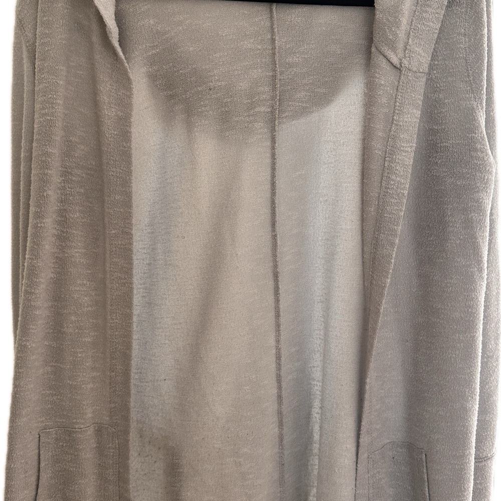 Project RUNWAY Gray Hooded Cardigan